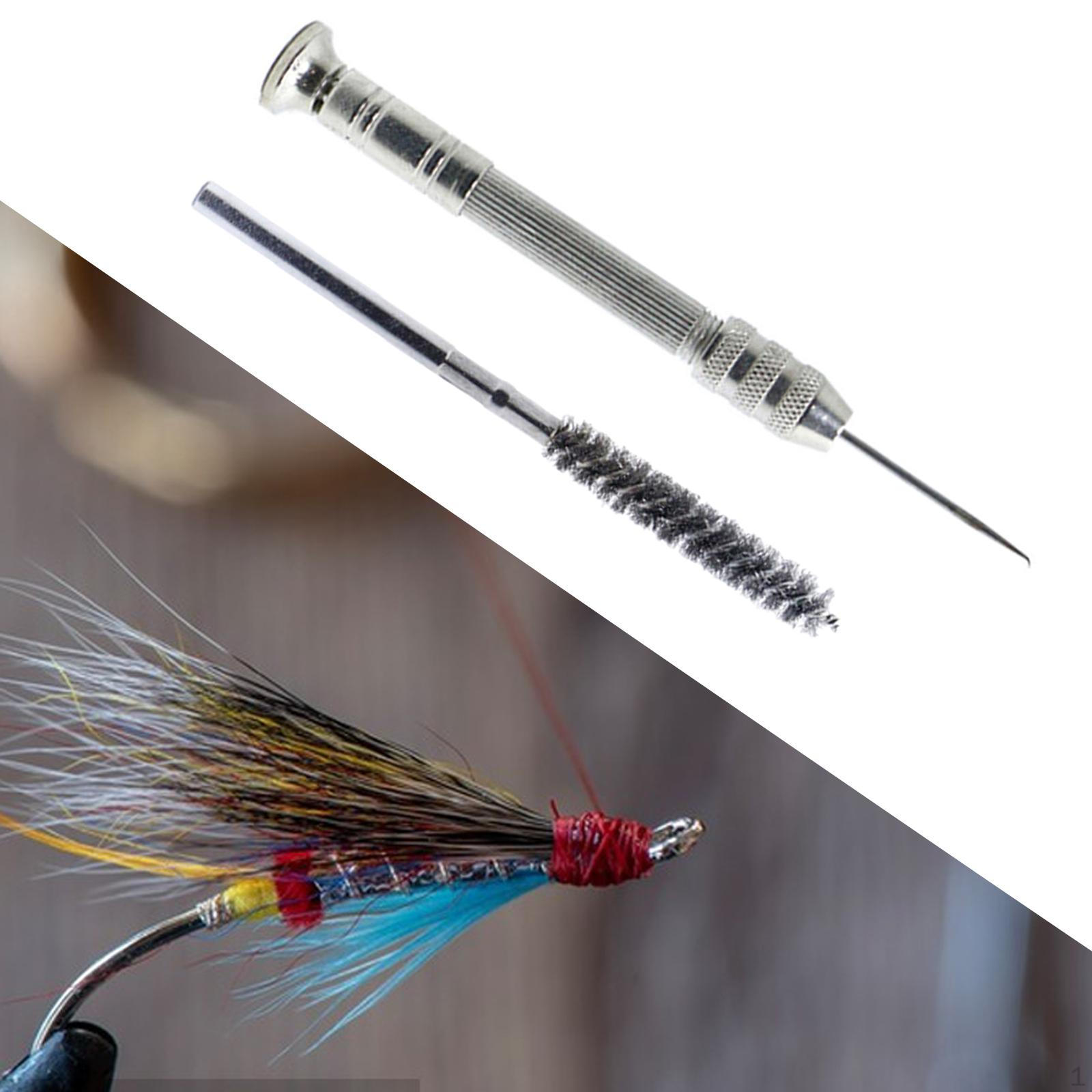 

Инструмент для вязания мушек Даббинговая кисть и бодкин Стальной Портативный Прочный Легкий Инструмент Подарки для папы