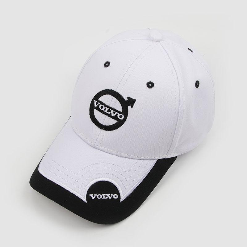 Für Volvo Logo Outdoor Sommer Sportmütze Stickerei Baseballkappen Frühling und Herbst Outdoor Verstellbare Freizeitkappe Sonnenschutzmütze