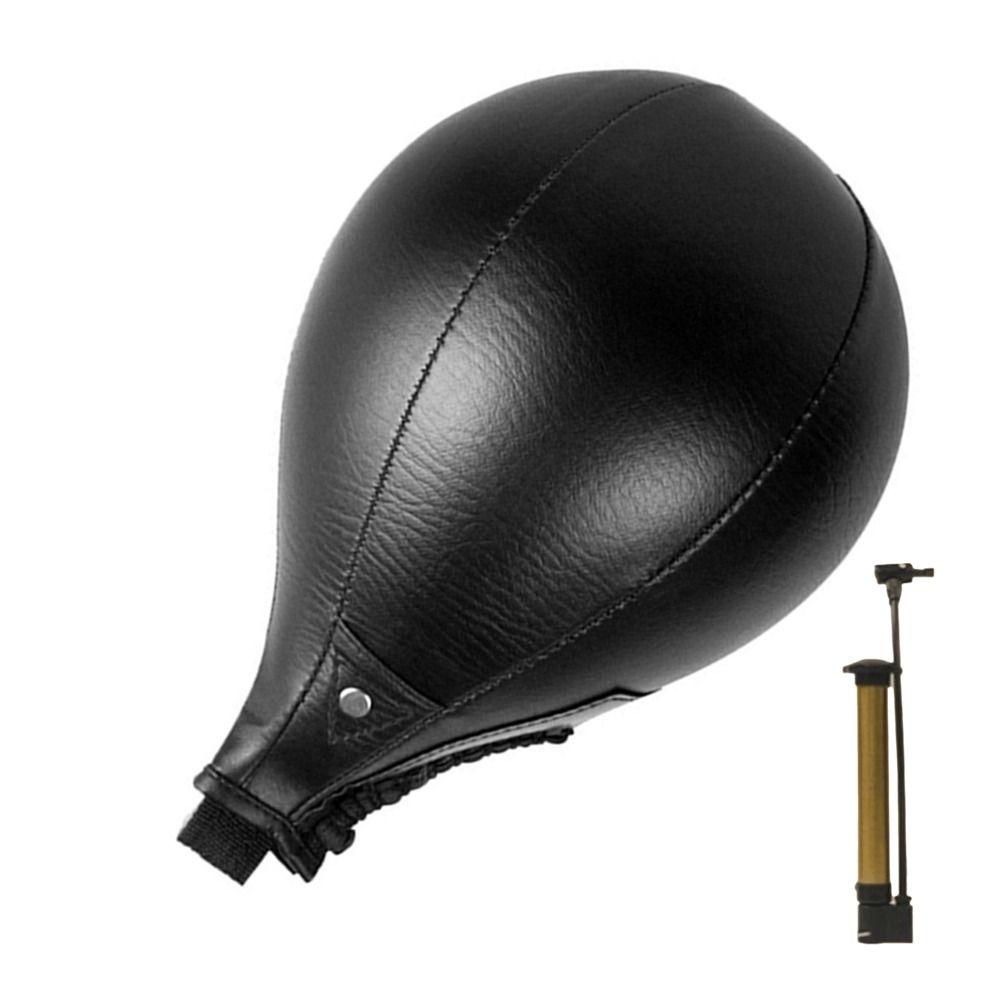 2pcs Pear Shaped Boxing Speed Bag Stitched Punching Trainer Portable Reaction Ball  Home Gym