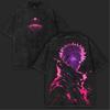Jujutsu Kaisen Manga Ryomen Sukuna T-Shirt für Herren Kleidung Oberteile Retro Gewaschenes T-Shirt Harajuku Baumwolle Kurzarm Grafik-T-Shirts