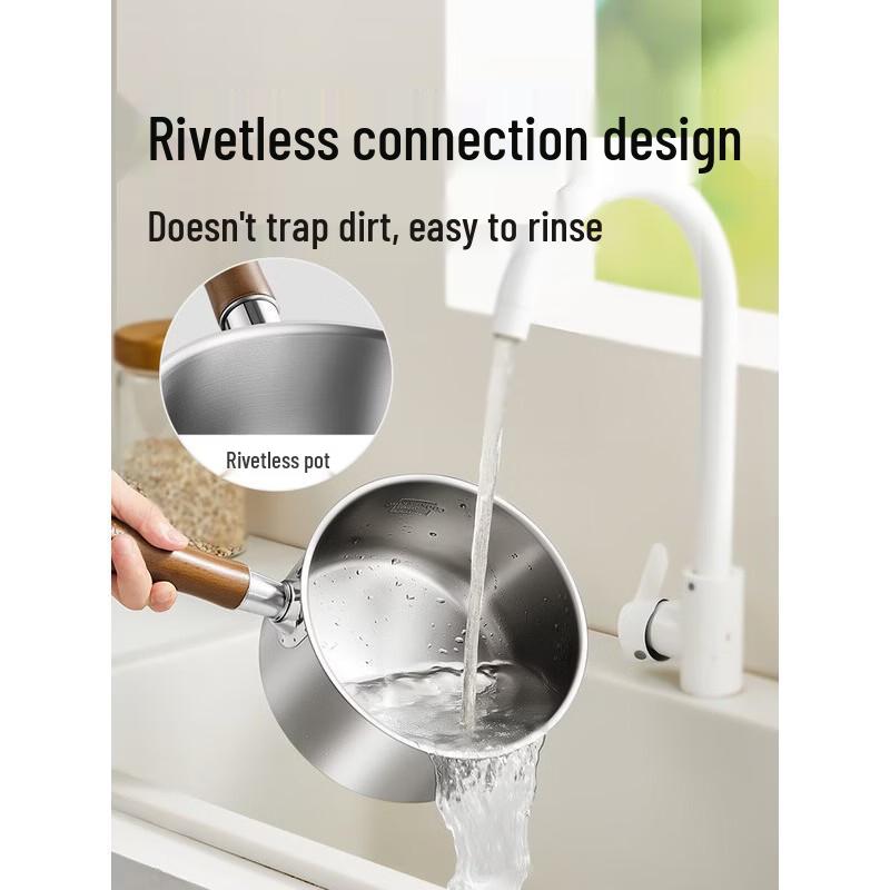 COOKER KING 316L Stainless Steel Baby Food Milk Pot 16cm