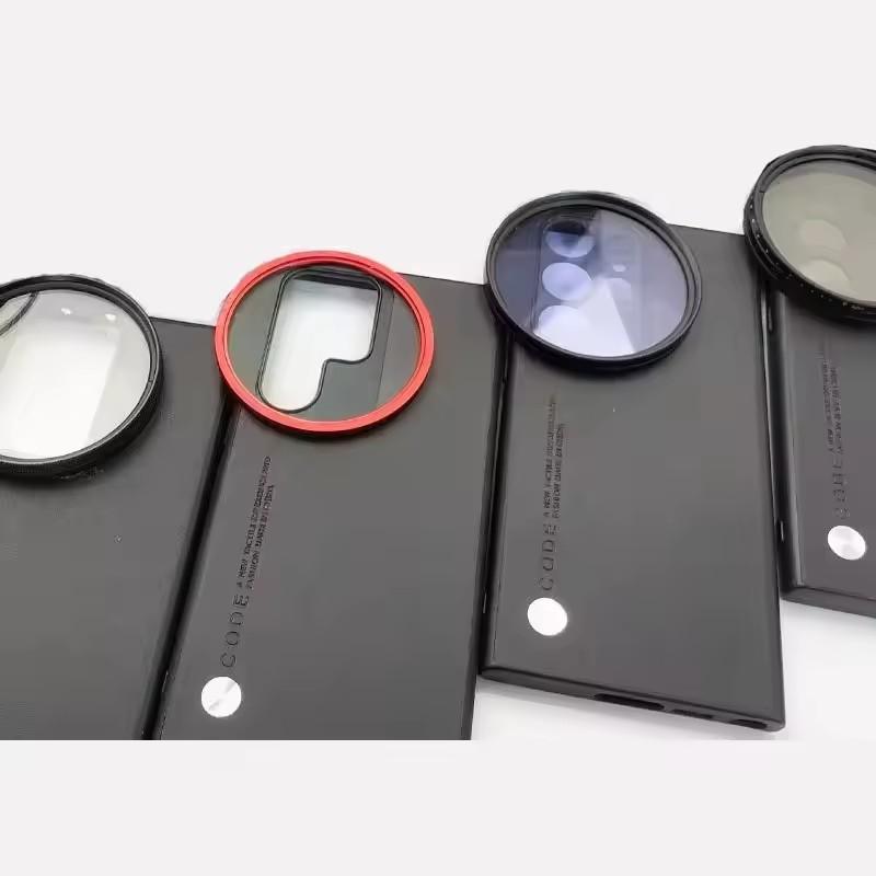 For Samsung S25 Ultra 67MM Thread Interface Filter Ring Adapter Phone Case For Universal ZOMEI 67MM CPL VU Star ND2 ND400 Filter