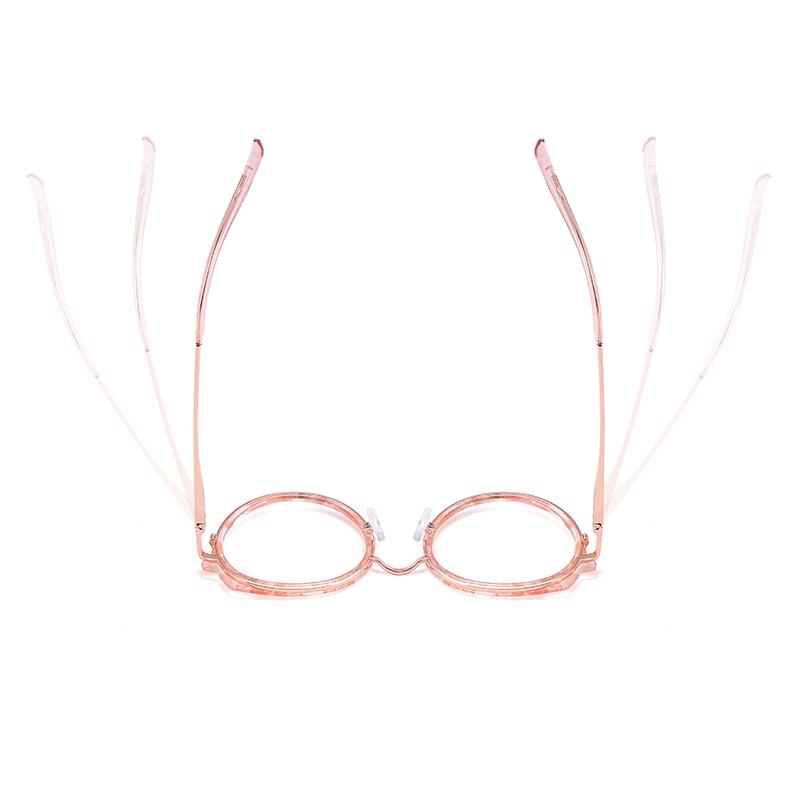 Anti Blue Light Black Clear Glasses Frame Women Fashion Round Transparent Trendy Optical Eyeglasses for Ladies Oversize Eyewear
