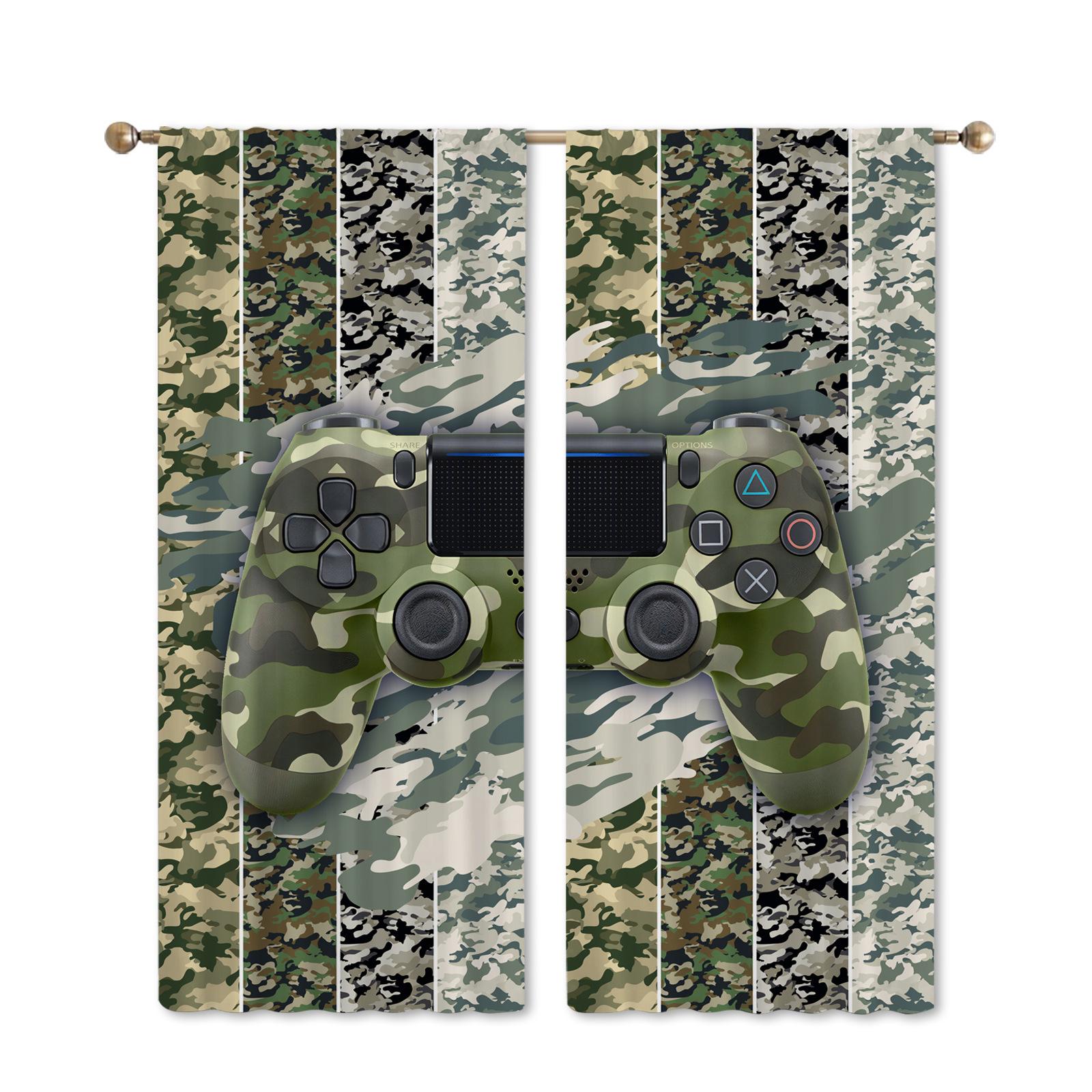 

Curtain Gamepad Series 3D Digital Printing High Density Shading 140*100