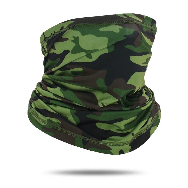 Outdoor Sun Protection Mask, Ice Silk Scarf, Men's Neck Gaiter, Women's Neck Scarf, Summer Thin Style, Cycling Bicycle Neck Protector