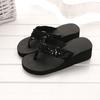 Sequins Womens Summer Antislip Sandals Girl Wedge Heels Slippers Us Flipflops