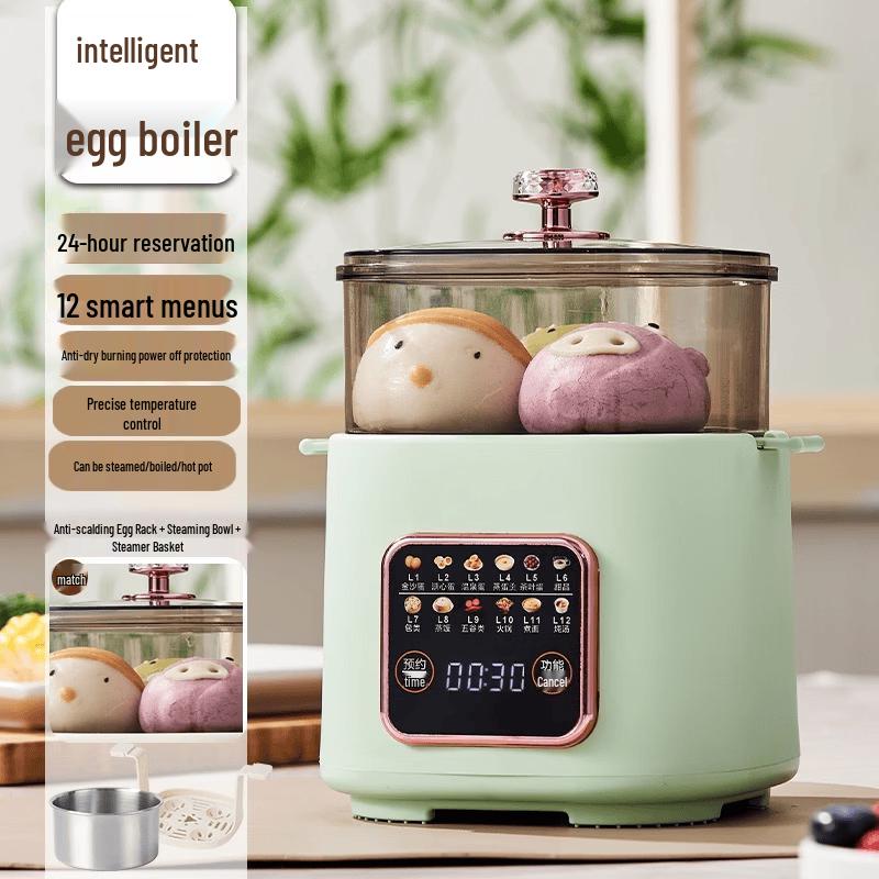 ZISIZ Multifunction Egg Cooker & Breakfast Machine