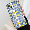 Capa de Telefone Limão Mediterrâneo Para iPhone 17 Pro Max 14 13 12 11 15 16 Pro Max mini 16 15 Plus 16e 17 Air Cover