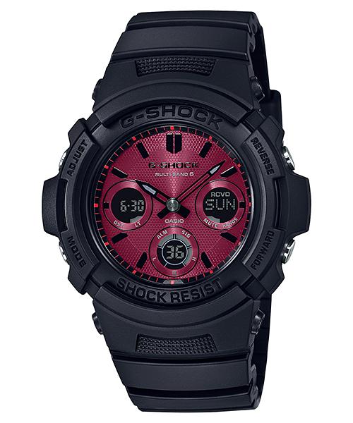 

Casio Men s Resin 200M Water Resistant Analog Shock Resistant Quartz Watch AWG-M100SAR-1A чорний