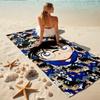 1Pc Detective Conan Mystery Beach Towel Quick Dry Multiuse For Beach Pool Gym Yoga Home Travel Christmas Halloween Xmas Gift L1454