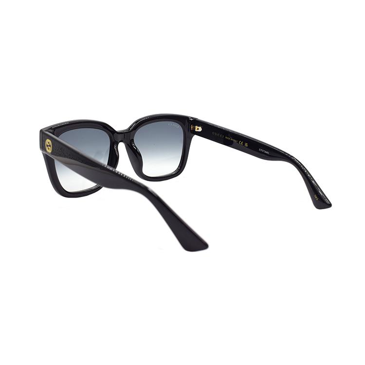 GUCCI Fashion Holiday Travel Square Sunglasses Unisex Styles Black/Dark Blue