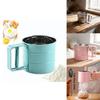 Stainless Steel Mesh Flour Sieve With Adjustable Handle For Home Baking And Food Preparation