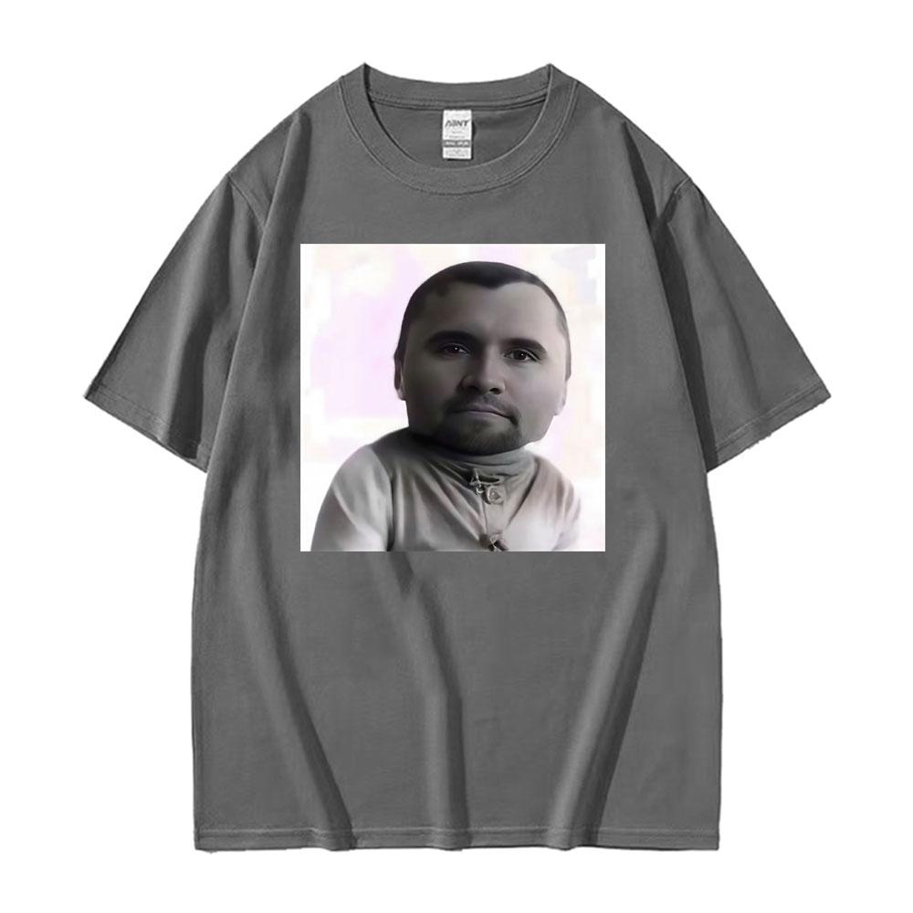 Funny Charlie Kirk Baby Face Meme Graphic Tee Shirt Men Women Fashion Classic Summer Short Sleeve Oversized 100 Cotton T Shirt