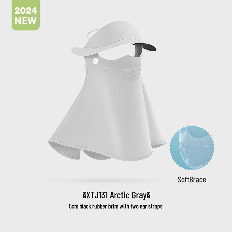 Women s Summer Ice Silk Gradient Sun Protection Face Mask