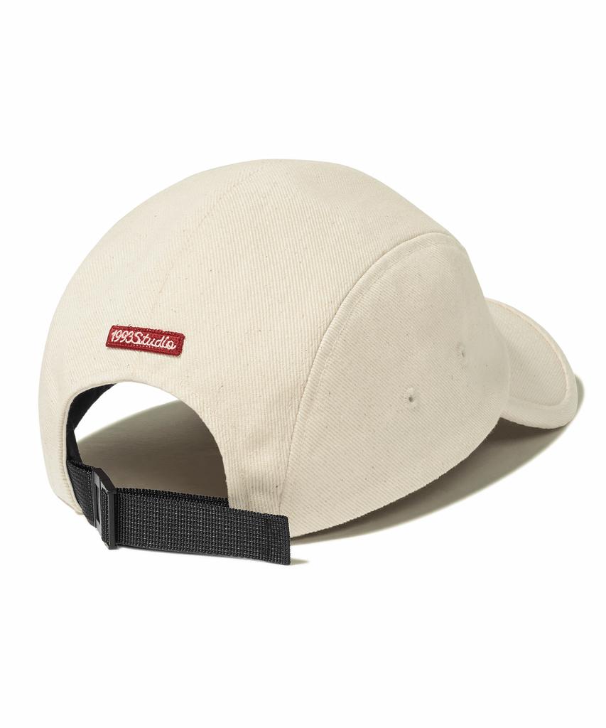 1993STUDIO Sincerity Natürliche Twill Camp Cap_Creme