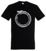 Ouroboros Herren T-Shirt Uroboros Schlange Antike Mythen Mythologie Schlange