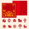 Semi-finished Paper Cutting Kit Handmade Children's Handicrafts  Parent-child Activities