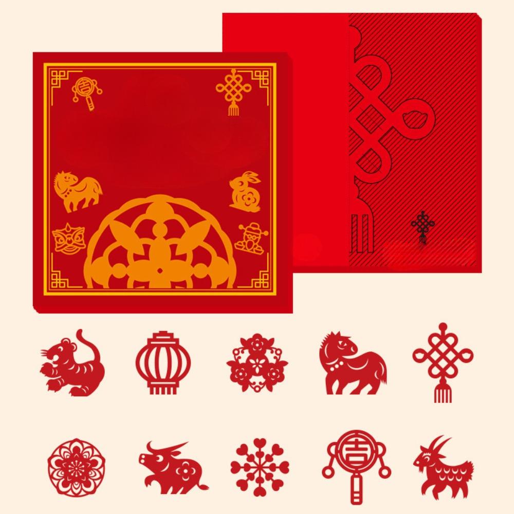 Semi-finished Paper Cutting Kit Handmade Children's Handicrafts  Parent-child Activities
