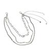 Ins Men and Women Trendy Waist Chain Punk Non-mainstream Metal Star Decoration Jeans Accessories Chain Multi-layer Pants Decoration