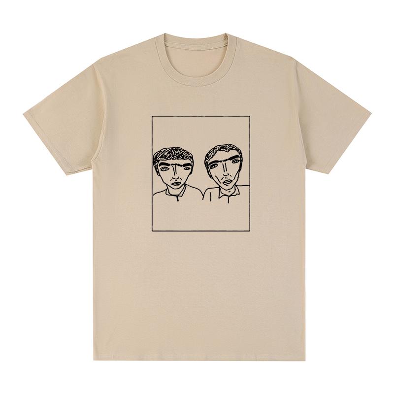 Oasi Rock Band Logo Vintage T-shirt Liam Gallagher Cotton Men T Shirt New Tee Tshirt Womens Tops