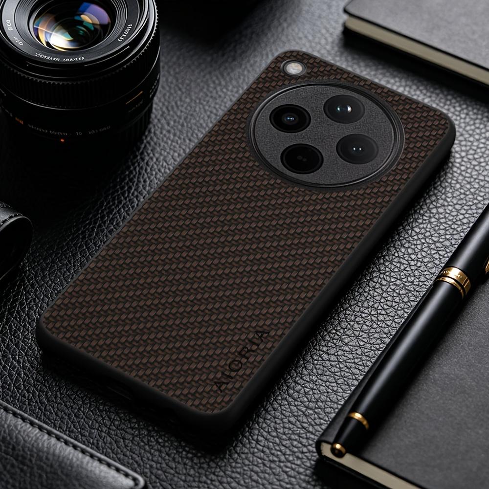 Phone Case: New Stylish Business Casual Phone Case for OPPO Find X9 Pro X8 Pro X9 Ultra X5 Lite Faux Carbon Fiber Synthetic Leather Phone Cover