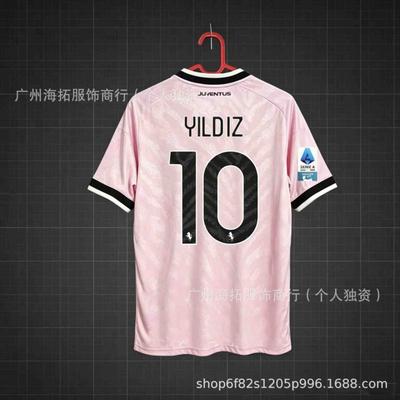 Juventus 2024-25 Koszulka Piłkarska Domowa Wyjazdowa Pasiasty Trykot Piłkarski Mężczyźni Kobiety Dorośli Edycja Kibica