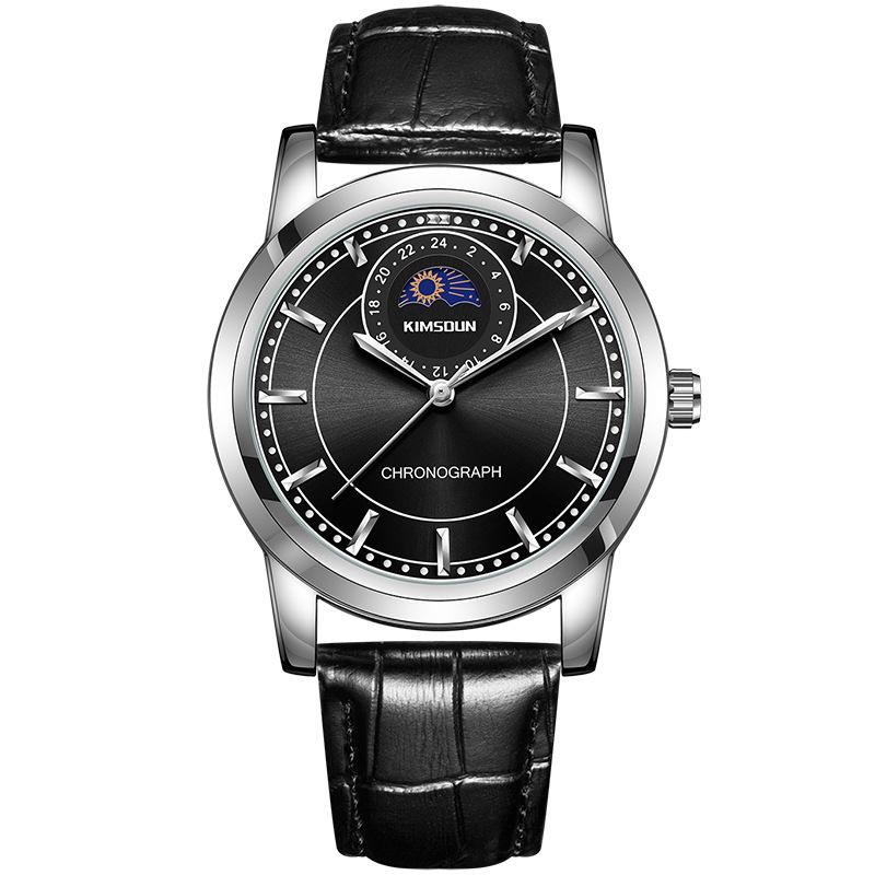 KIMSDUN Goldene Shidon Berühmte Marke Uhr herren High-end-Business Uhr Die Nacht Licht Wasserdicht Quarz Uhren herren Uhr