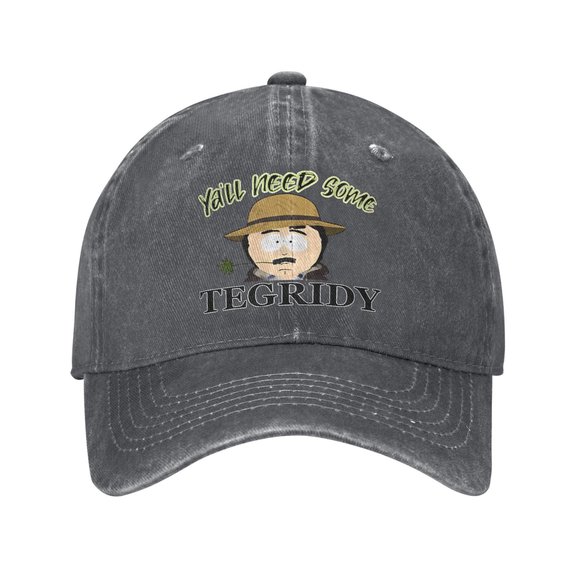 Ретро Кепка для бейсбола Tegridy Farms Ya ll Need Some Tegridy Унисекс Потертая Выстиранная Кепка Снэпбэк Смешная Уличная Регулируемая Кепка Adjustable