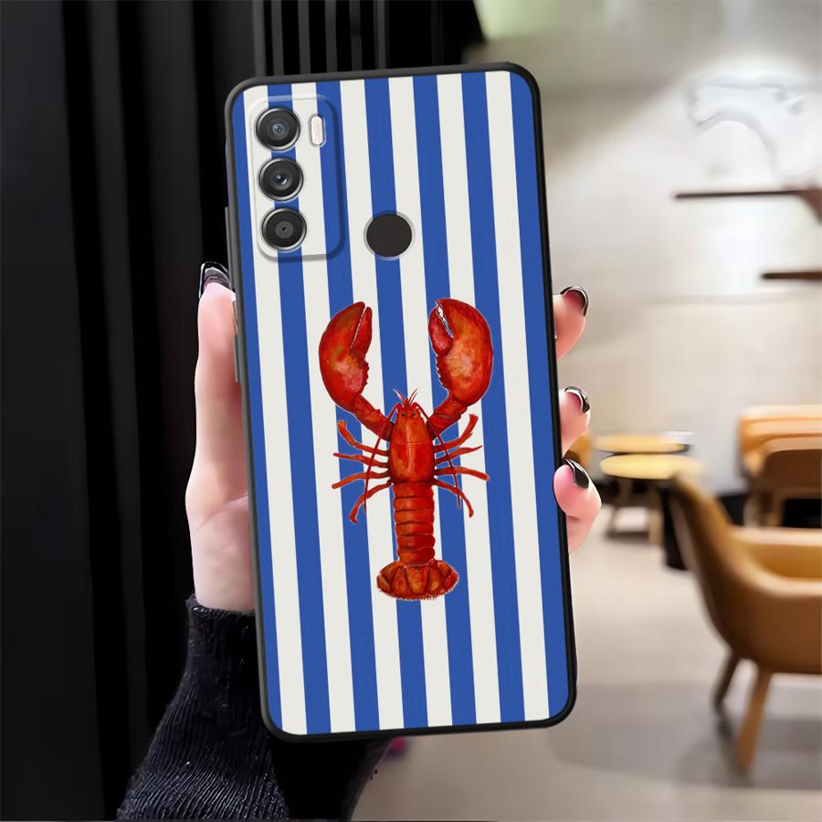 Case for Moto X30 Pro S30 Pro Edge 20 30 Soft Back Phone Cover Marine Animals