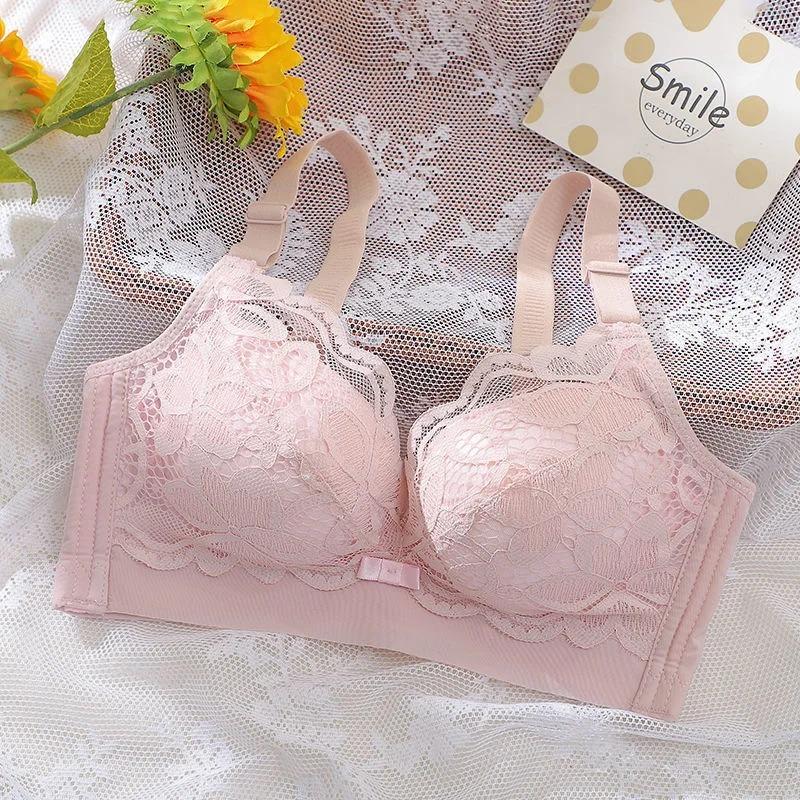 Midnite StarThickened Extra Thick 12cm Small Chest Flat Chest Gathered Bra No Steel Ring Extra Thick 8cm Bra Closed Breast Sexy