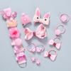 Manufacturer Direct Sale Gift Set 18pcs/bag Hair Tie Scrunchies Hair Ring Baby Hot Selling Hair Accessories Clip
