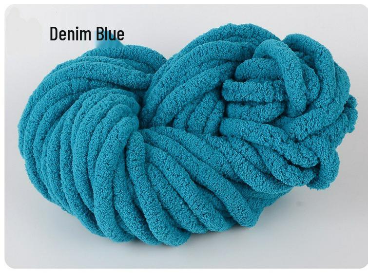 Pătură Croșetată din Fire de Gheață Pufoase Extra Groase - DIY Caldă Calitate Handmade