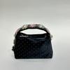Elegant Pearl Velvet Women's Bag Luxury Rhinestone Evening Shoulder Bag Diamond Crystal Crossbody Bags for Women Wedding Handbag