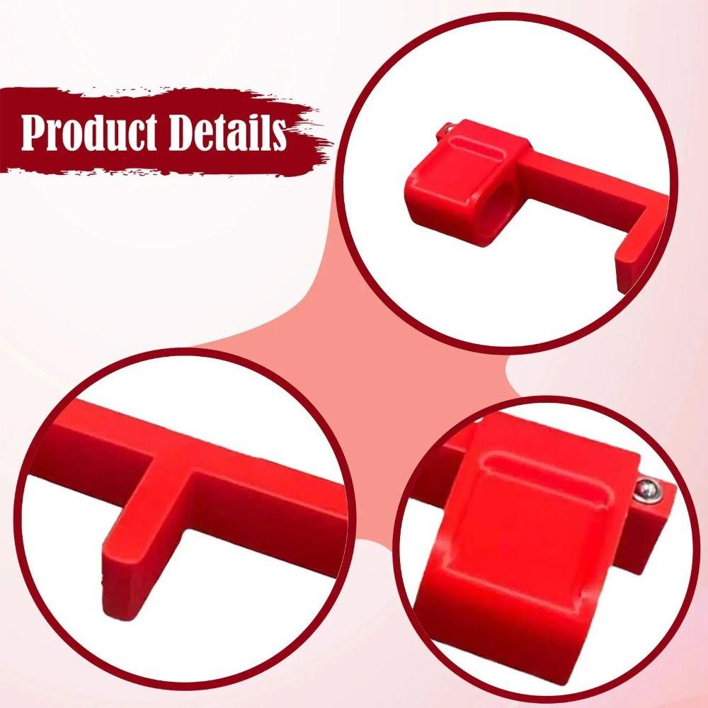 Safe Material Portable Double Sink Faucet Handle Lock Water Tap Control Lock  Bathroom Use