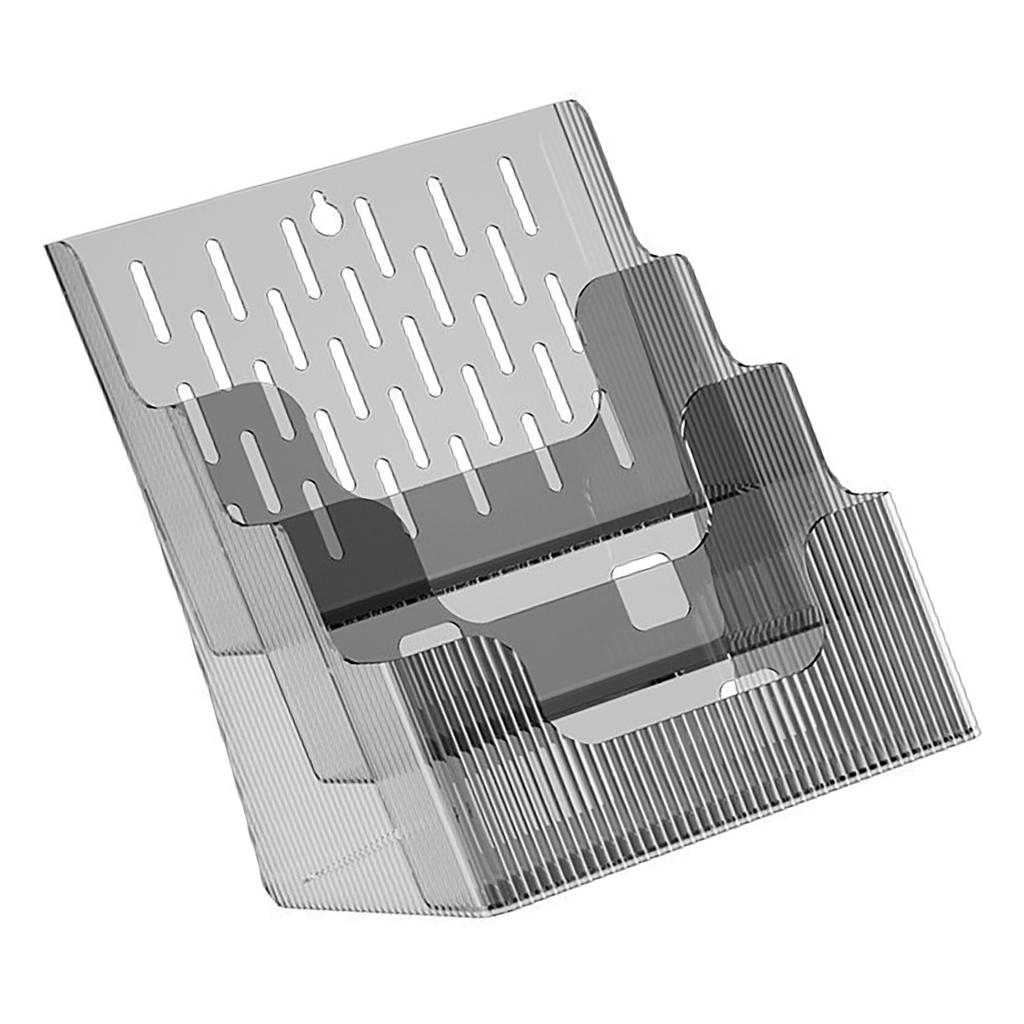 Multifunctional Book Organizer Desk File Organizer Multiple Layers File Folder Holder for Office