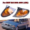 2x For BMW 2002-05 E46 3-SERIES Sedan Corner Turn Signal Light Cover Yellow Lens