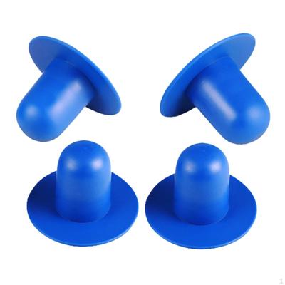 4Pcs Ground Swimming Pool Plugs, Parts Filter Pump Stopper Strainer PVC Wall Plug.