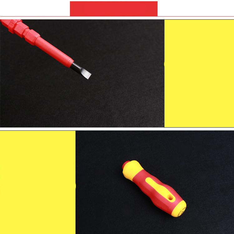 Insulated Magnetic Screwdriver Set: Phillips, Flathead, Torx, Special Shape for Electricians