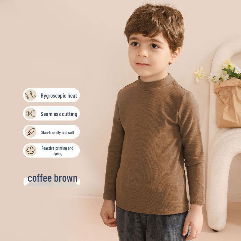 LCsanyp Kids Thermal Base Layer Top 130