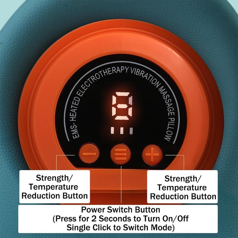 Electric Cervical Massager Neck Stretcher Pulse Cervical Traction Relax Heating Cervical Chiropractic Traction Pillow Healthcare