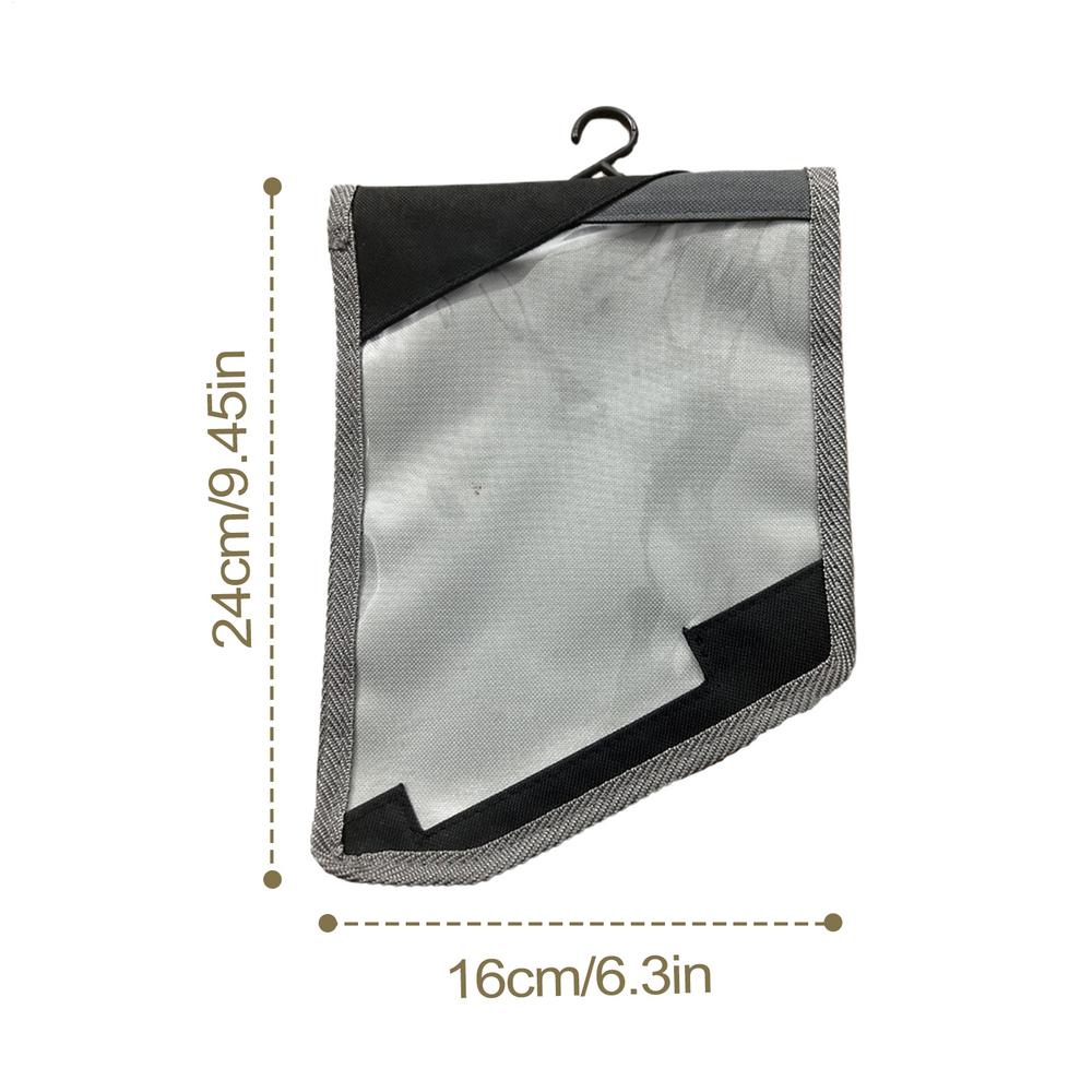 Nylon Surf Accessory Black Fin Wallet Outdoor Activities Black Surfboard Fin Case Water Sports Bag Fits Standard Fins