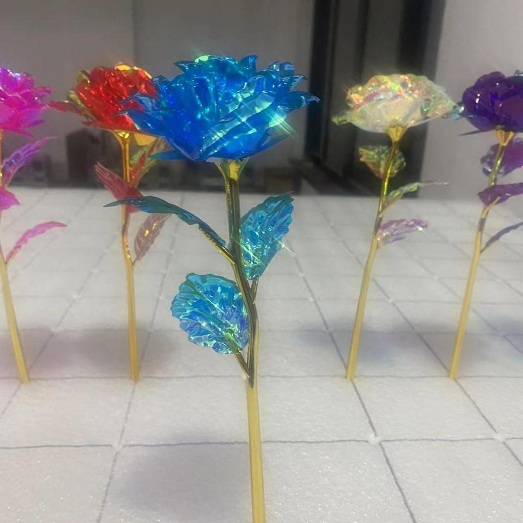 24k Gold Colored Rose for Valentine's, Mother's Day, and More: Perfect Gift for Any Occasion