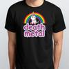 DEATH METAL NEW Graphic Print Unisex TSHIRT S M L XL XXL 3 4 XL Black White