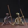 1pcs Turtle Fragrance Agarwood Incense Sandalwood Stove Incense Burner Zen Intent Crane Ornament Home Indoor