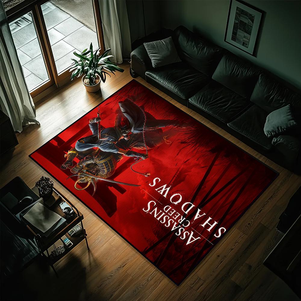 Game A-Assassin-s Creed Shadowss Small Carpet Bedside Kitchen Bath Living Home House Bedroom Floor Mat Doormat Rug Decoration