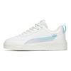 Anta Lifestyle Series Milk Cap Shoes Shock Absorbing Lightweight Durable Non-Slip Low-Top Skate Shoes Women Sneakers White Purple 922228012-1