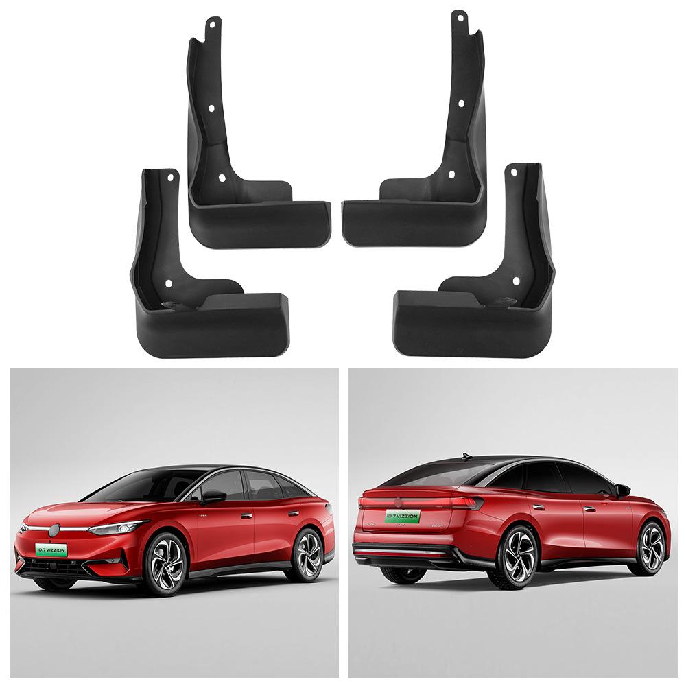 

Подходит для Volkswagen ID.7 VIZZION 2024 Мягкий резиновый брызговик Брызговик для автомобильной шины 44*10.5*21.5（cm）
