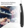 Stainless Steel Barber Razor Classic Straight Blade Razor Folding Shaving Hair Clipper