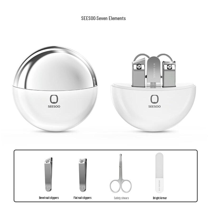 Seesoo 4-Piece Nail & Grooming Kit