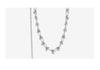 Spicy Girl Trend Patchwork Chain Tassel Zircon Choker: Cool European and American Collarbone Necklace P032